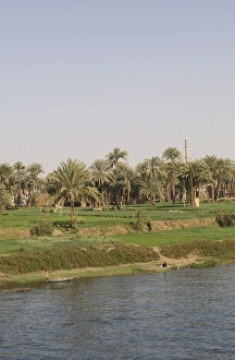 Images Dated 27th February 2007: The River Nile near Aswan, Egypt, North Africa, Africa