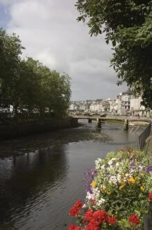 River Odet, Quimper, Southern Finistere, Brittany, France, Europe