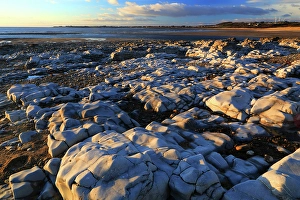 Tides Prints: River Ogmore estuary, Ogmore-by-Sea, Bridgend, South Wales, United Kingdom