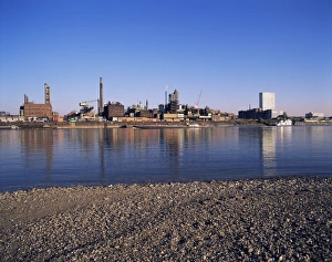 River Rhine Prints: The River Rhine and Bayer AG