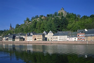 Saar Valley Prints: The River Saar and the old town of Saarburg in the Saar Valley