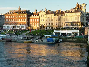 River Thames Gallery: River scene, Richmond upon Thames, Greater London, Surrey, England, United Kingdom