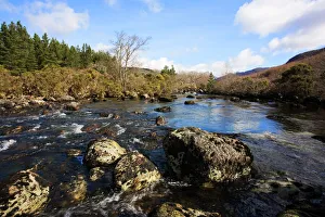 Craggy Prints: River Strontian, Strontian, Argyll, Scotland, United Kingdom, Europe
