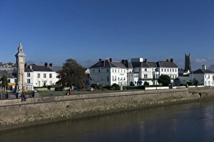 River Taw, Barnstaple, North Devon, England, United Kingdom, Europe