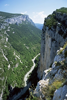River Verdon in the Grand Canyon of the Verdon, Alpes-de-Haute-Provence