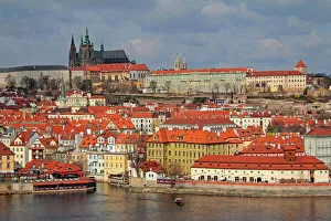 Defence Prints: The River Vltava, Lesser Town and Prague Castle, UNESCO World Heritage Site