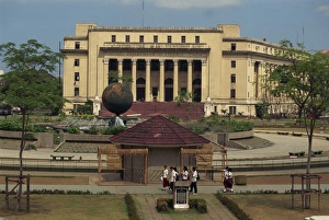 Manila Prints: Rizal Park and the Department of Finance in Manila