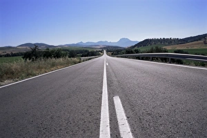 Rural Road Prints: Road between Arcos de a Frontera and Grazalema
