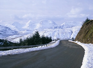 Passe Prints: Road to Glenelg with winter snow