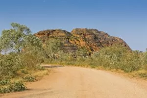 Images Dated 4th October 2008: Road leading to the Purnululu National Park, UNESCO World Heritage Site