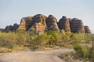 Images Dated 4th October 2008: Road leading to the Purnululu National Park, UNESCO World Heritage Site