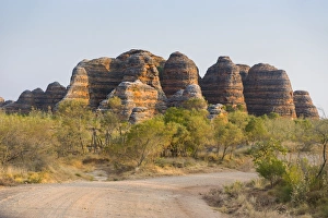 Images Dated 4th October 2008: Road leading to the Purnululu National Park, UNESCO World Heritage Site