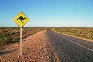 Road to Monkey Mia, Shark Bay, Western Australia, Australia, Pacific