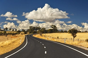Turn Prints: Road, near Armidale, New South Wales, Australia, Pacific