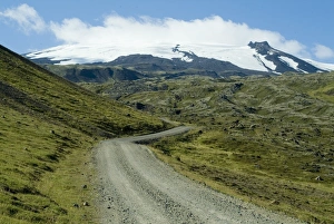 Snaefellsnes Prints: Road to Snaefellsness Mountain