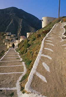 Karpathos Prints: Roads leading to old windmills