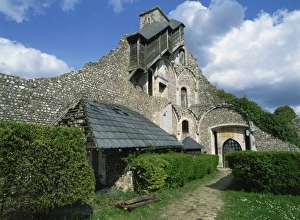 Seine Maritime Prints: Robert the Devils Castle in the Seine valley near Rouen, in Seine Maritime