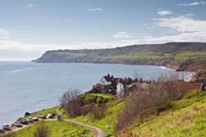 Yorkshire Prints: Robin Hoods Bay on the North York Moors coastline