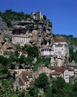 Images Dated 26th January 2000: Rocamadour, Midi Pyrenees, France, Europe