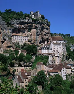Images Dated 26th January 2000: Rocamadour, Midi Pyrenees, France, Europe