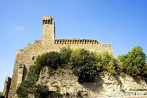 Grosseto Prints: The Rocca Aldobrandesca, Sovana, Grosseto, Tuscany, Italy, Europe