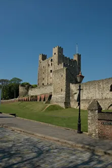 Kent Prints: Rochester Castle, Rochester, Kent, England, United Kingdom, Europe