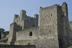 Images Dated 2nd July 2009: Rochester Castle, Rochester, Kent, England, United Kingdom, Europe