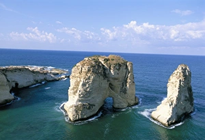 Lebanonese Prints: Rock arches