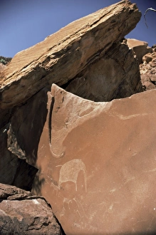 Damaraland Prints: Rock engravings