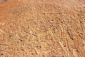 Rock Art Prints: Rock engravings close to Twyfelfontein Lodge