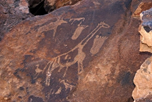 Rock engravings, UNESCO World Heritage Site, Twyfelfontein, Namibia, Africa