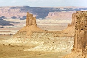 Rock formation, Green River Overlook, Canyonlands National Park, Moab, Utah, United