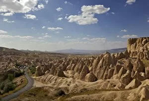 Images Dated 16th August 2010: Rock formation near Goreme, Cappadocia, Anatolia, Turkey, Asia Minor, Eurasia