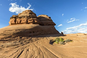Moab Prints: Rock formation on the way to Delicate Arch, Arches National Park, Moab, Grand County