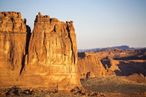 Moab Prints: Rock formations in Avenue Park, Arches National Park, Moab, Utah, United States of America