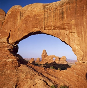 Rock formations caused by erosion