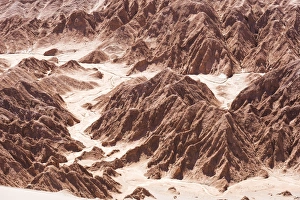 Death Valley Prints: Rock formations in Death Valley (Valle de la Muerte), San Pedro de Atacama, Atacama Desert