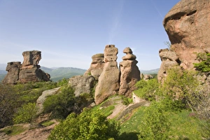 Rock Pillars Prints: Rock formations, Kaleto fortress, Belogradchik, Bulgaria, Europe