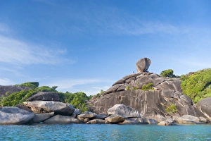 Phuket Prints: Rock formations of Ko Similan Beach, Phuket Island, Phuket, Thailand, Southeast Asia, Asia
