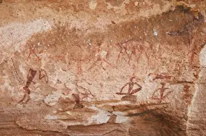 Rock Art Prints: Rock paintings, Twyfelfontein, UNESCO World Heritage Site