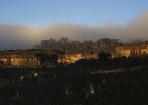 Roraima Prints: Rock shapes in a labyrinth, Mount Roraima summit, Brazilian sector, Roraima State