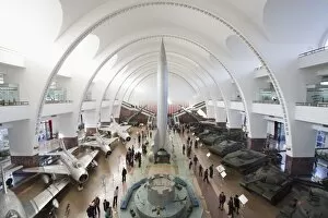 Images Dated 24th October 2008: Rocket tanks and planes at the Military Museum, Beijing, China, Asia