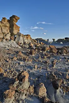 Badlands Prints: Rocks in the badlands, Ah-Shi-Sle-Pah Wilderness Study Area