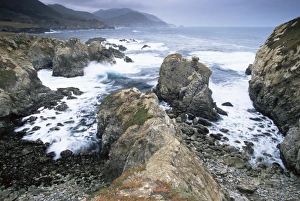 Edge Prints: Rocks, Big Sur coast