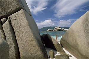 Praslin Prints: Rocks, Coco island