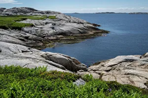 Maritime Provinces Prints: Rocky Coastline by the Atlantic Ocean