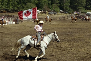 Rode O Prints: Rodeo, British Columbia, Canada, North America
