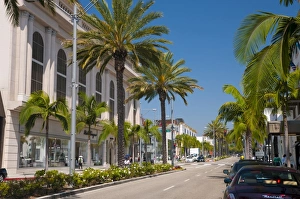 Images Dated 19th May 2009: Rodeo Drive, Beverley Hills, Los Angeles, California, United States of America