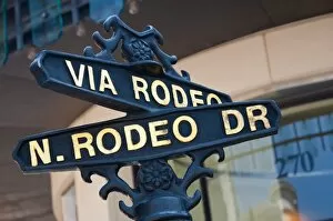 Images Dated 19th May 2009: Rodeo Drive, Beverley Hills, Los Angeles, California, United States of America