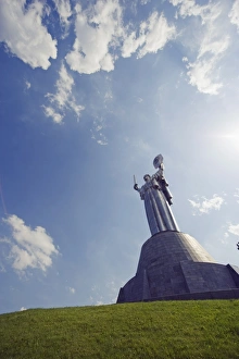 Rodina Mat, Nations Mother Defense of the Motherland monument, Museum of the Great Patriotic War Rodina Mat, Nations Mother Defense of the Motherland monument, Museum of the Great Patriotic War